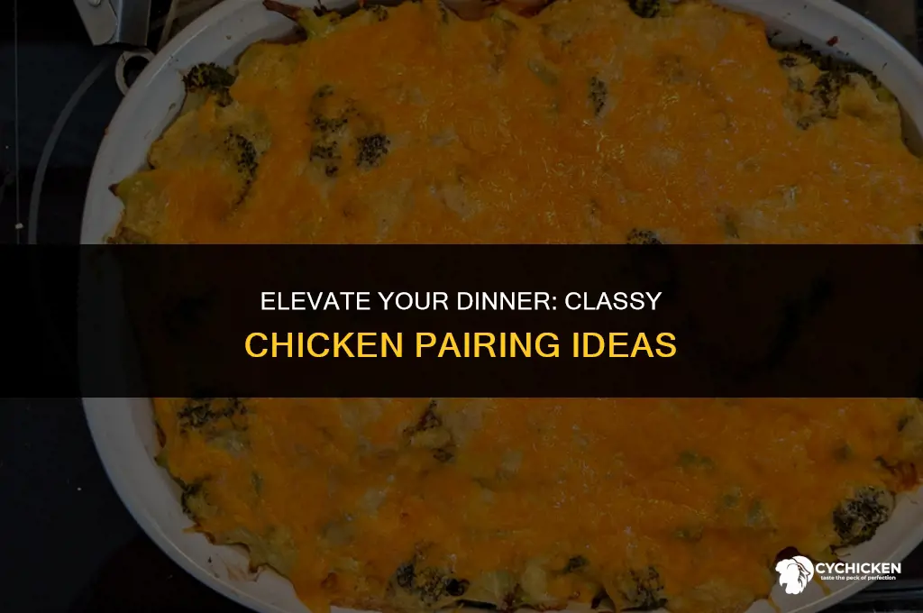 what to serve with classy chicken