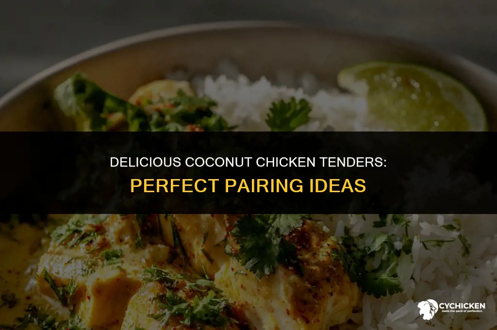 what to serve with coconut chicken tenders