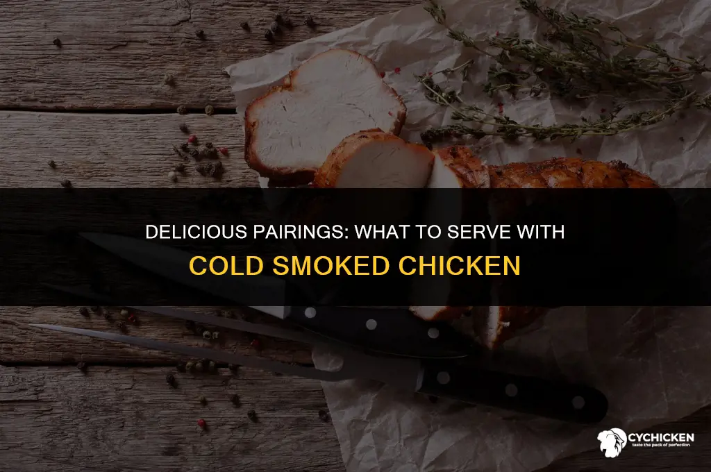 what to serve with cold smoked chicken