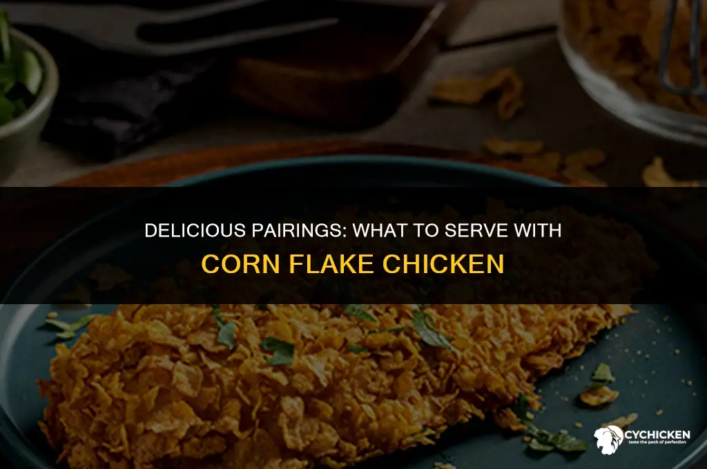 what to serve with corn flake chicken
