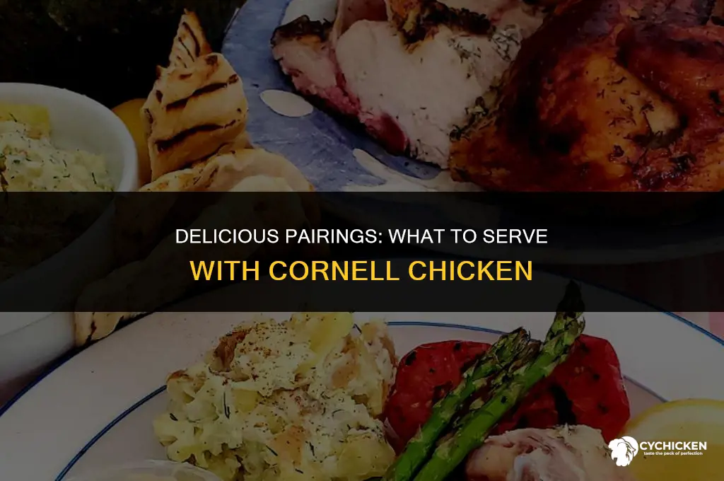 what to serve with cornell chicken