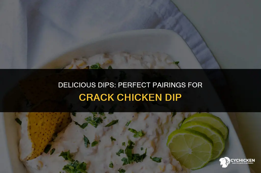 what to serve with crack chicken dip