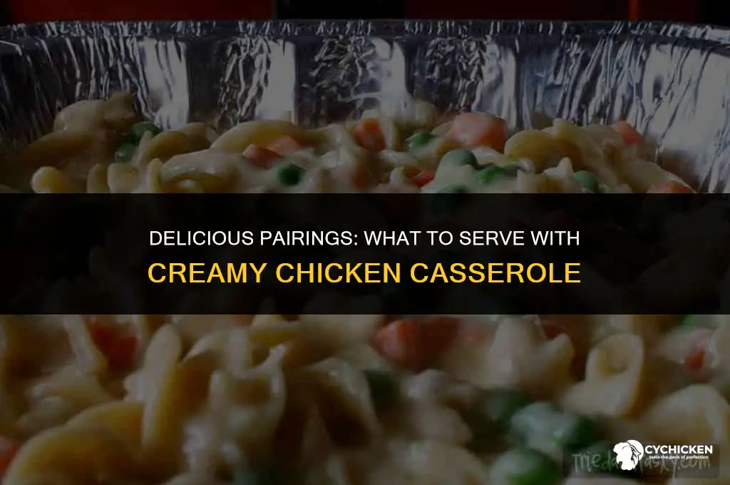 what to serve with creamy chicken casserole