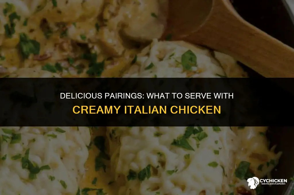 what to serve with creamy italian chicken