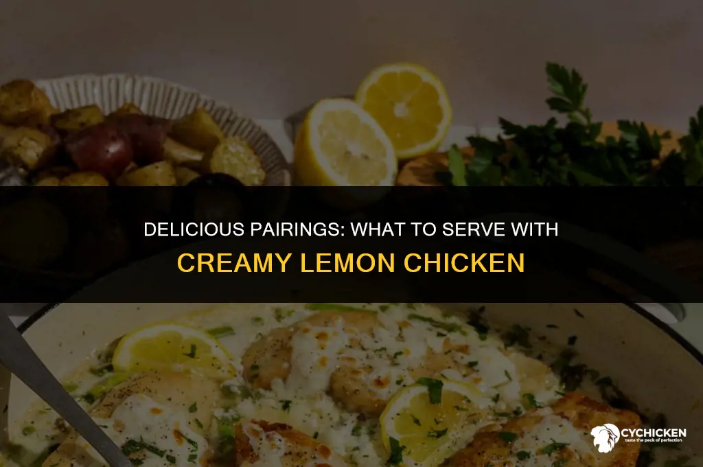 what to serve with creamy lemon chicken