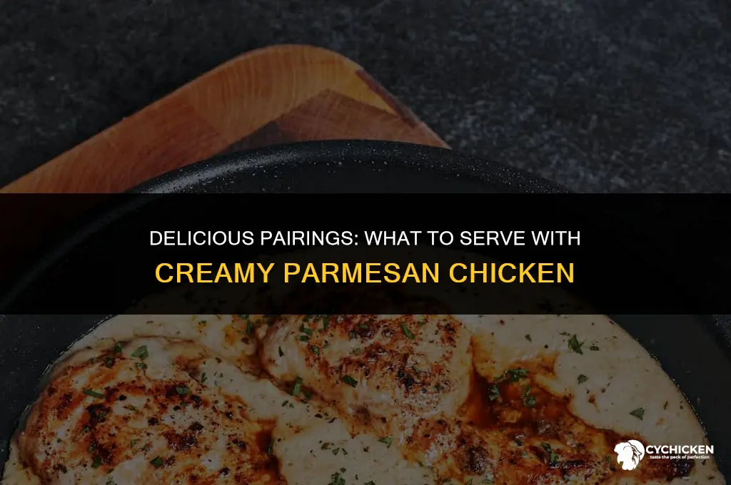 what to serve with creamy parmesan chicken