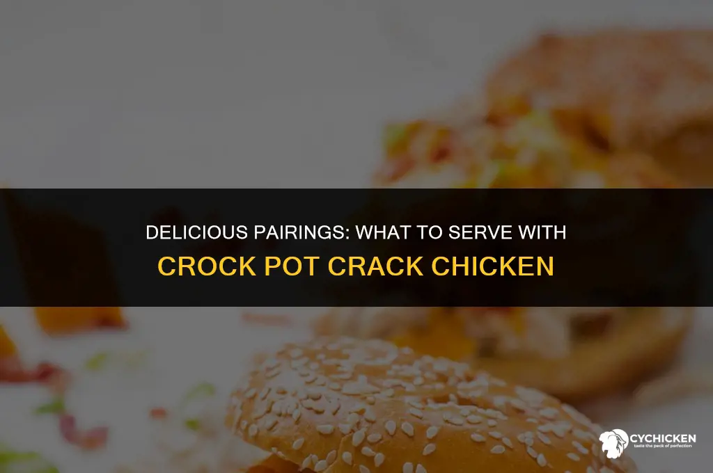 what to serve with crock pot crack chicken