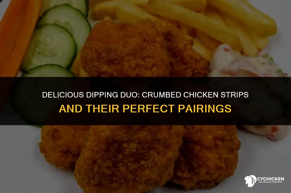 what to serve with crumbed chicken strips