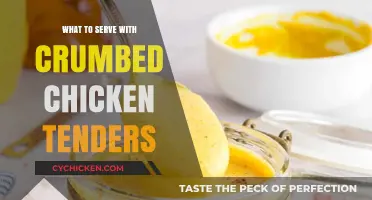 Delicious Dipping Duo: Crumbed Chicken Tenders' Perfect Partners