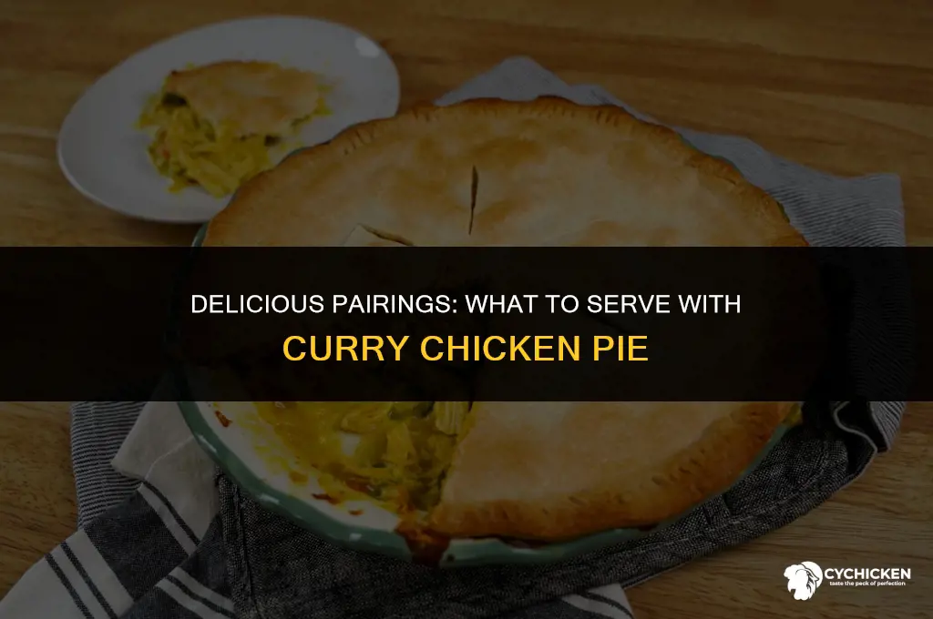 what to serve with curry chicken pie