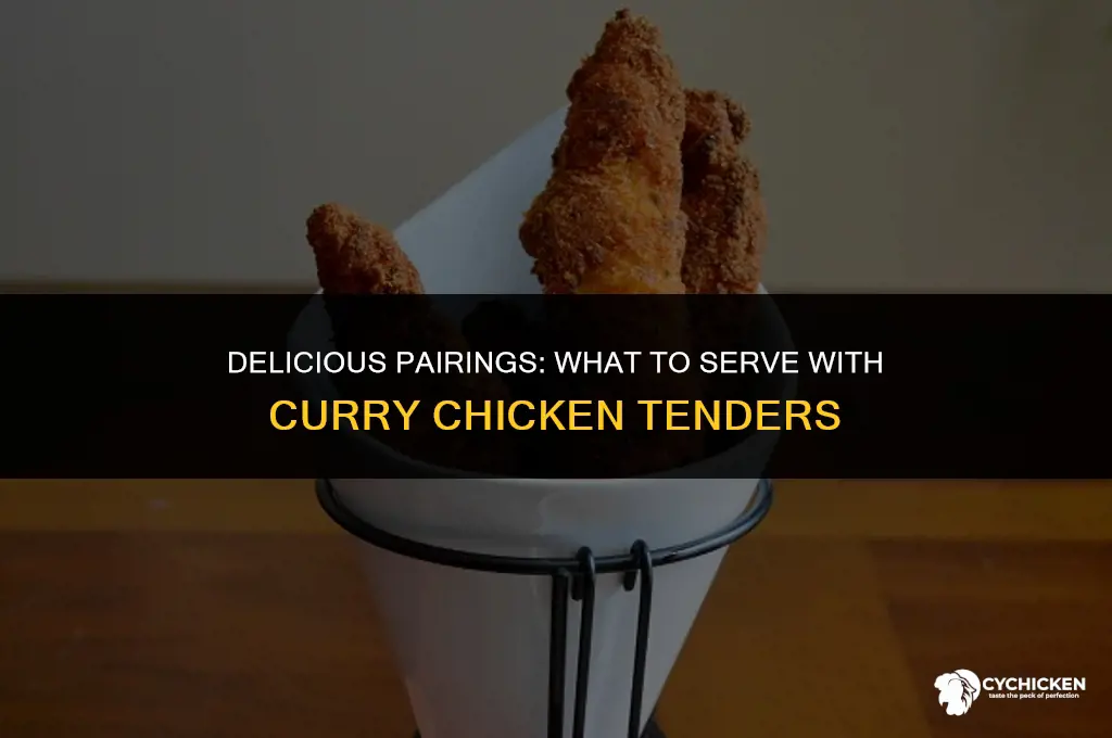 what to serve with curry chicken tenders