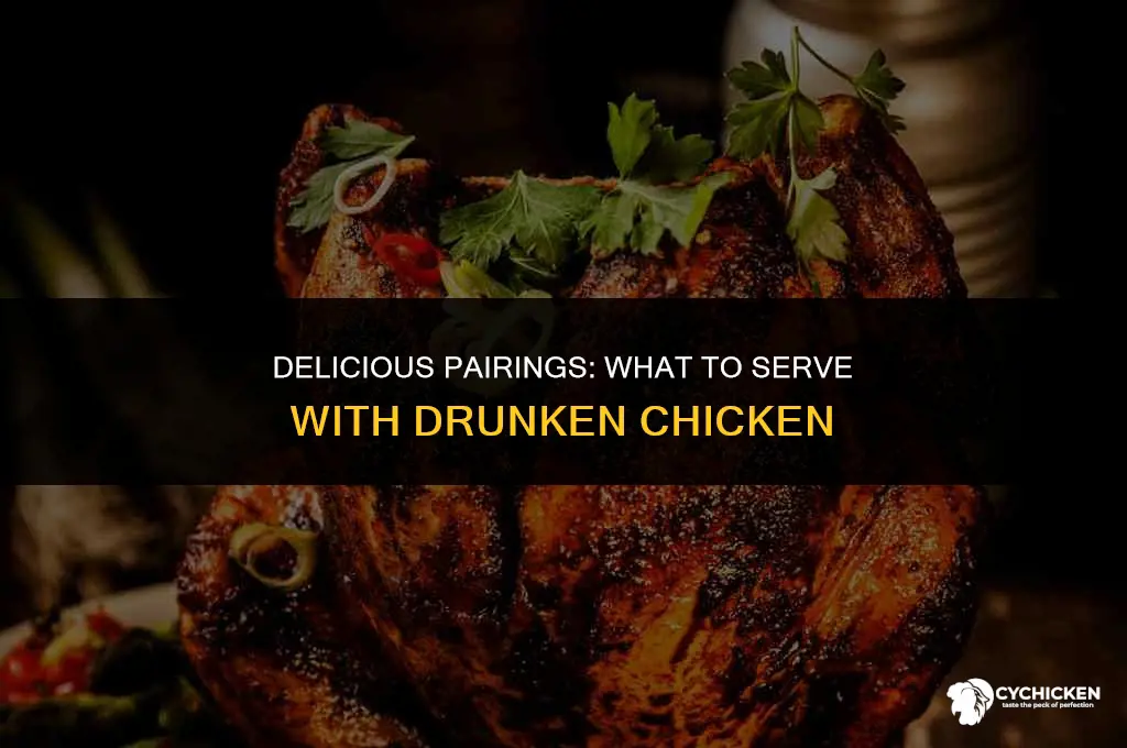 what to serve with drunken chicken