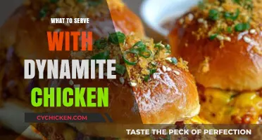 Explosive Flavors: Perfect Pairings for Dynamite Chicken Delight