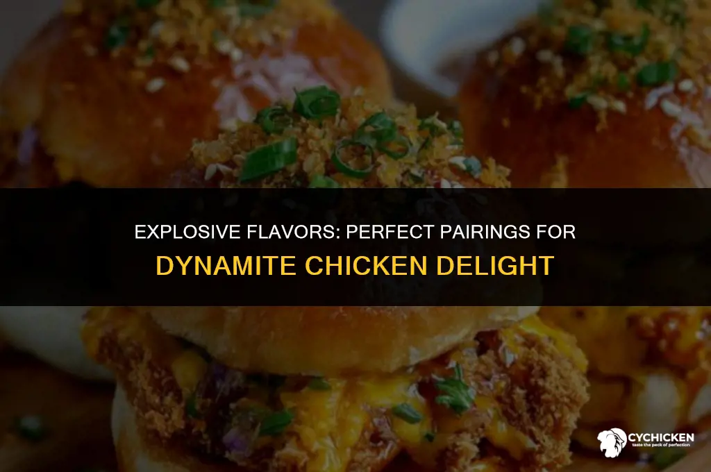 what to serve with dynamite chicken