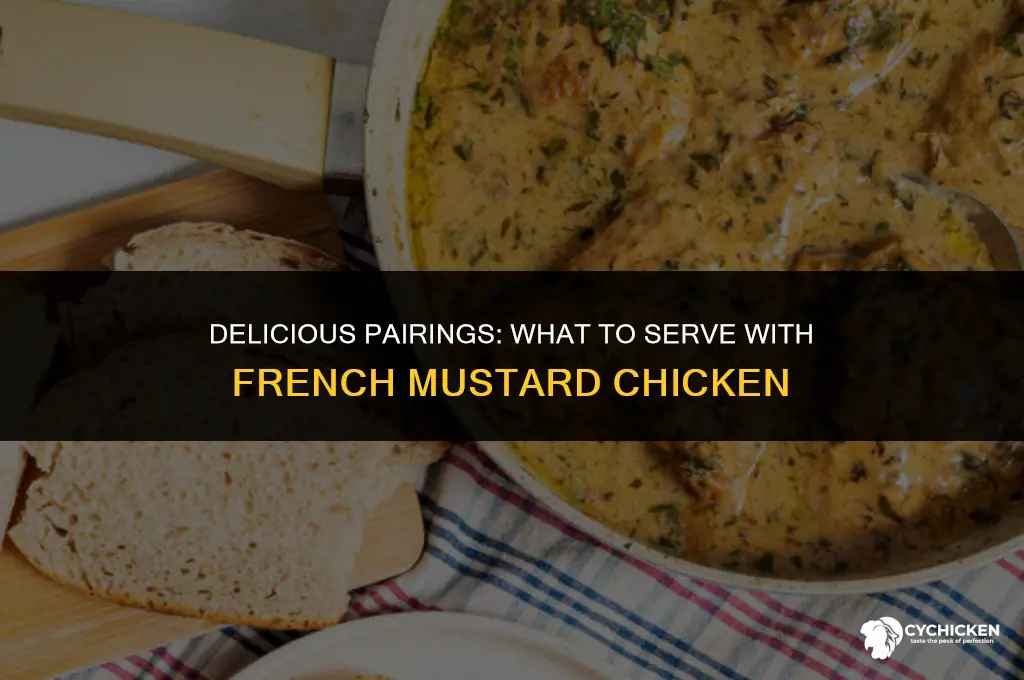 what to serve with french mustard chicken