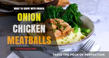 Delicious Pairings: What to Serve with French Onion Chicken Meatballs