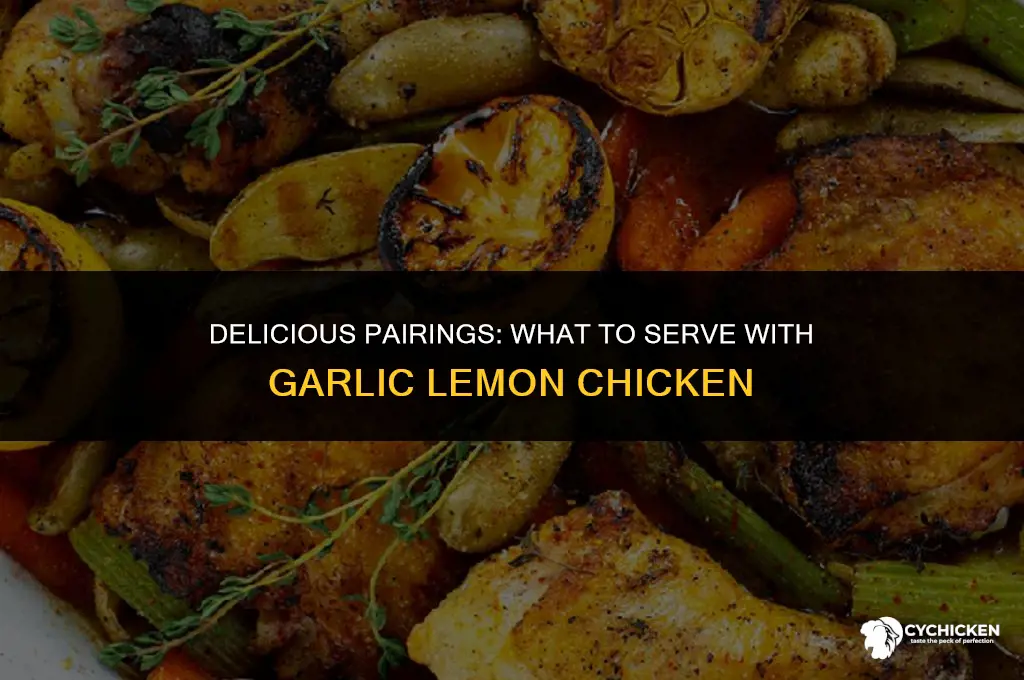 what to serve with garlic lemon chicken