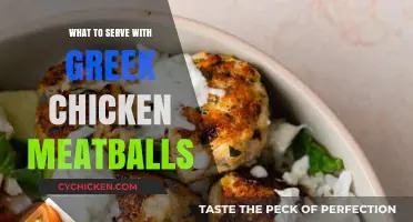 Delicious Greek Chicken Meatballs: Perfect Pairings for a Flavorful Feast