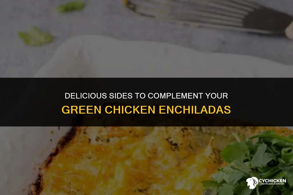 what to serve with green chicken enchiladas