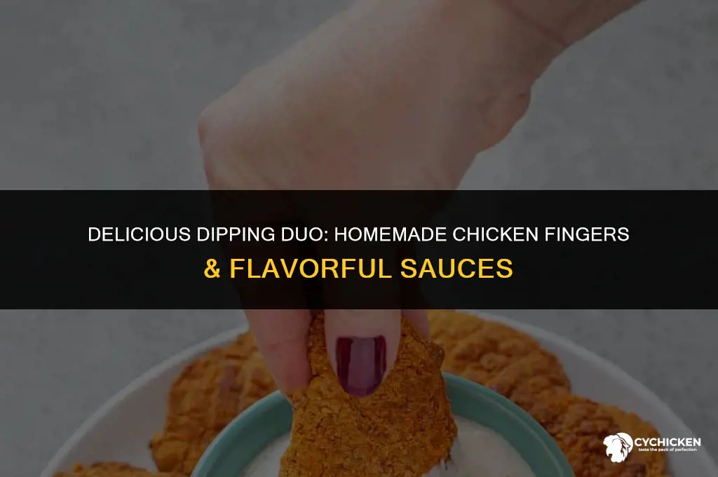 what to serve with homemade chicken fingers