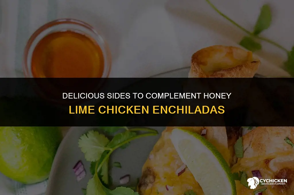 what to serve with honey lime chicken enchiladas