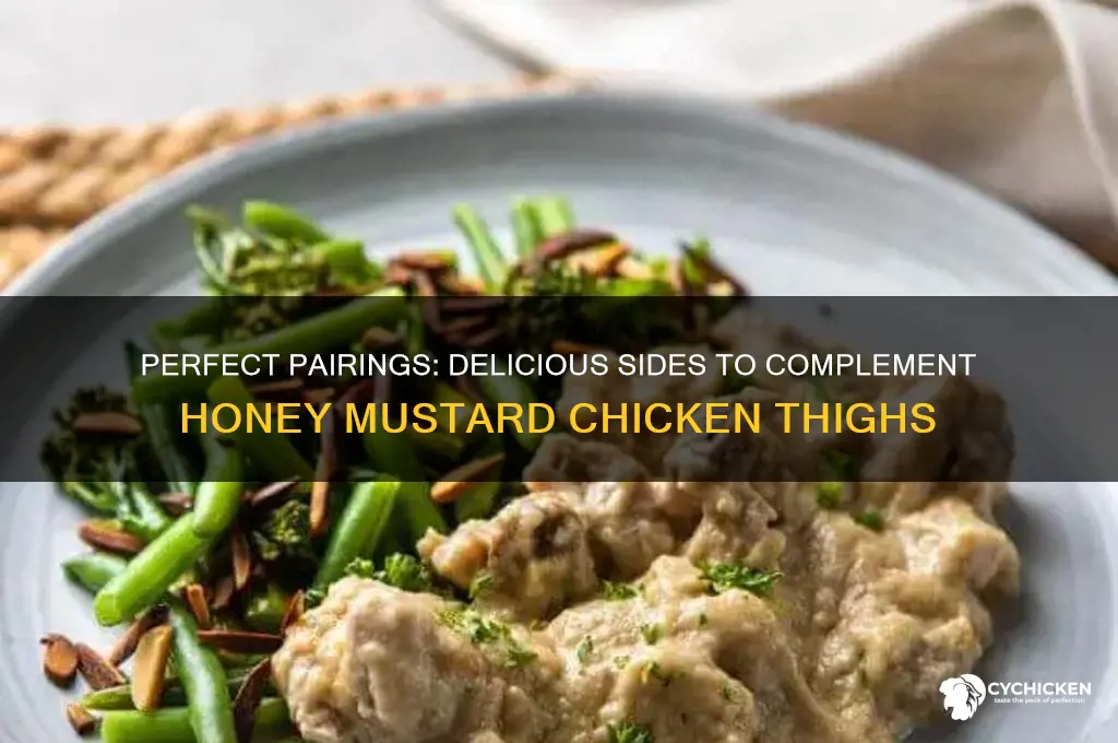 what to serve with honey mustard chicken thighs
