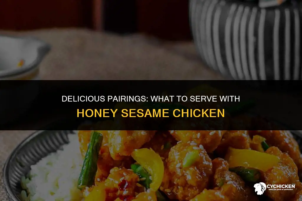what to serve with honey sesame chicken