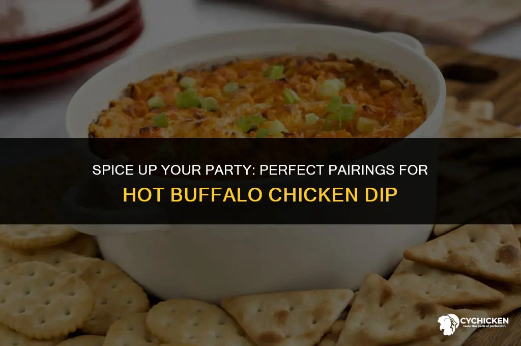what to serve with hot buffalo chicken dip