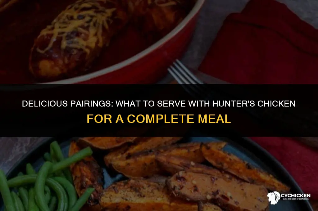 what to serve with hunters chicken