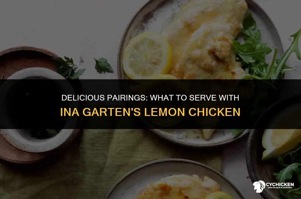 what to serve with ina garten lemon chicken