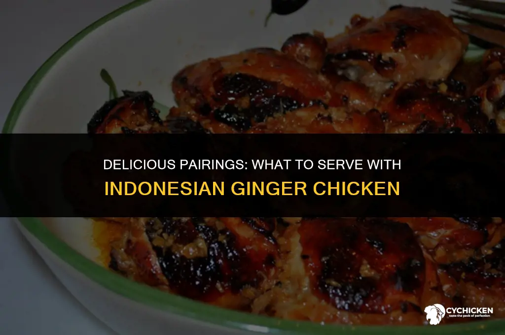 what to serve with indonesian ginger chicken