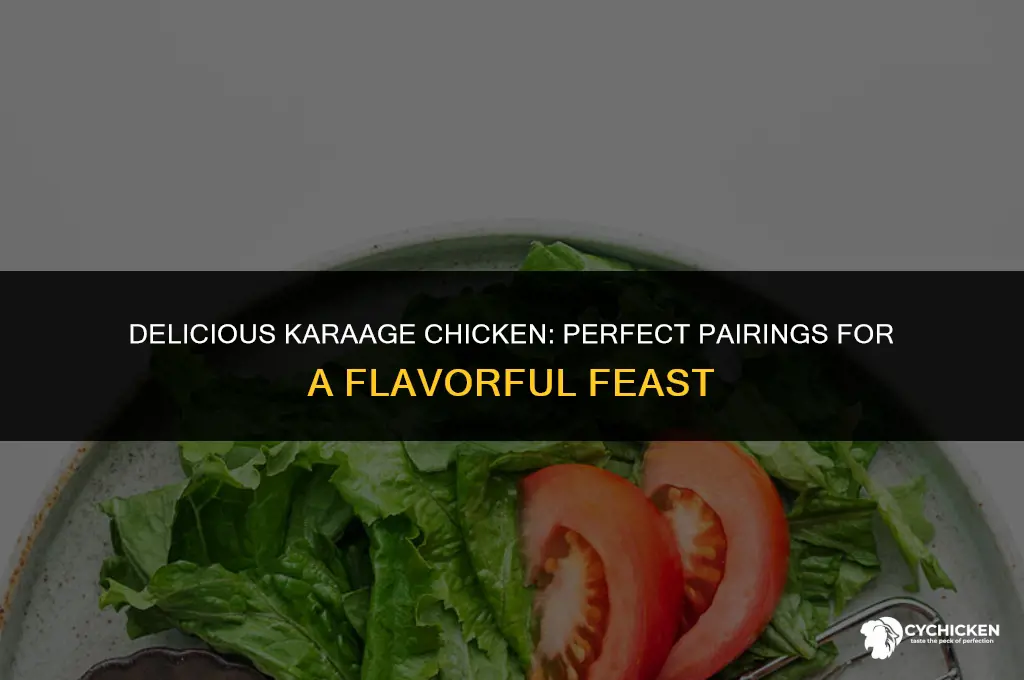 what to serve with karaage chicken
