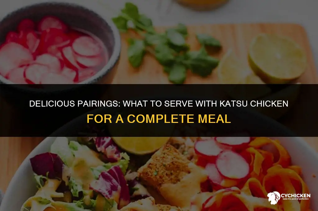 what to serve with katsu chicken