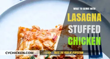 Delicious Pairings: What to Serve with Lasagna-Stuffed Chicken