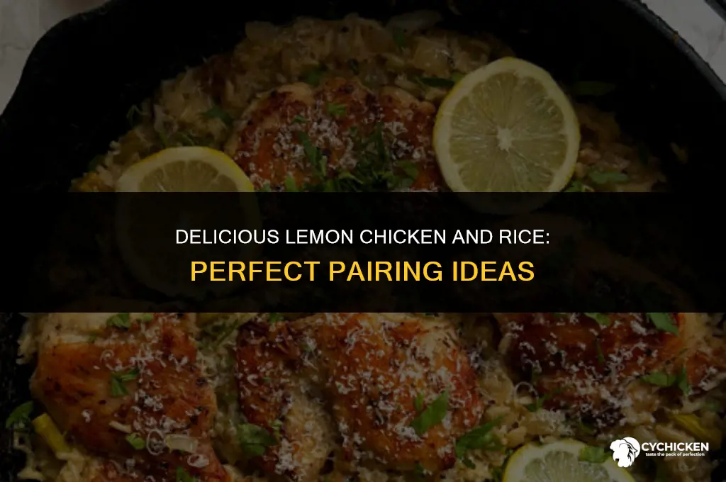 what to serve with lemon chicken and rice