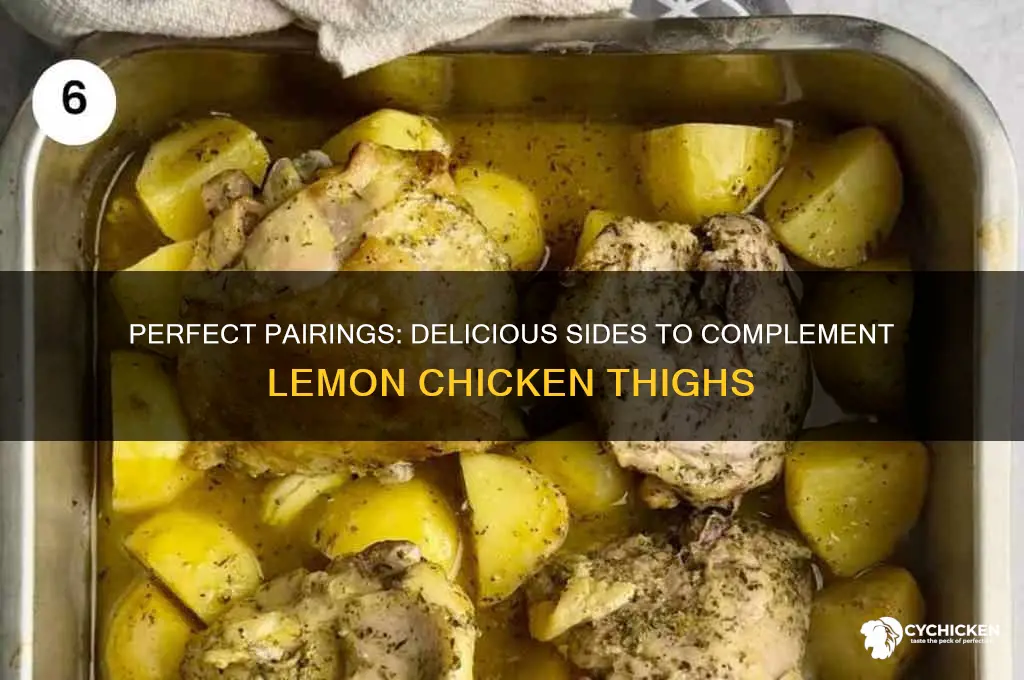 what to serve with lemon chicken thighs