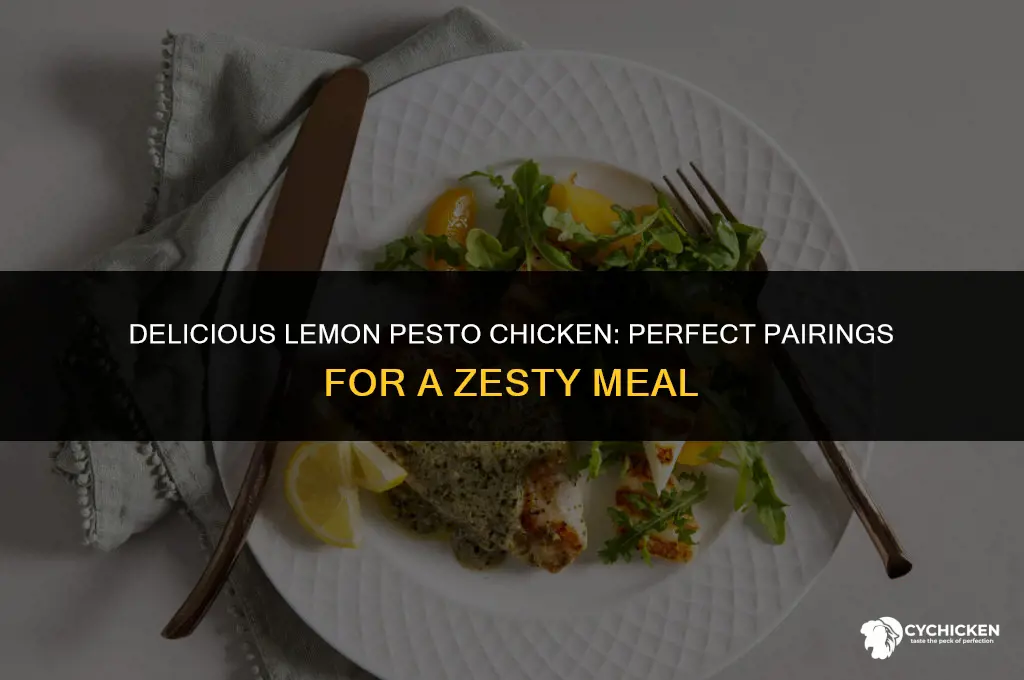 what to serve with lemon pesto chicken