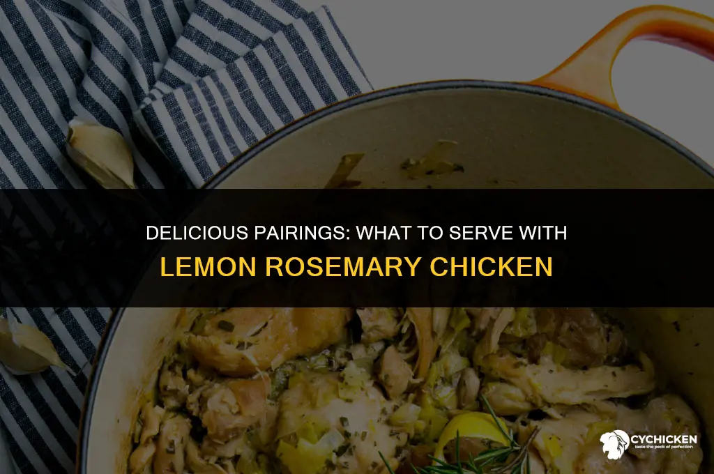 what to serve with lemon rosemary chicken