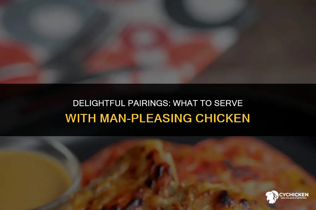 what to serve with man pleasing chicken