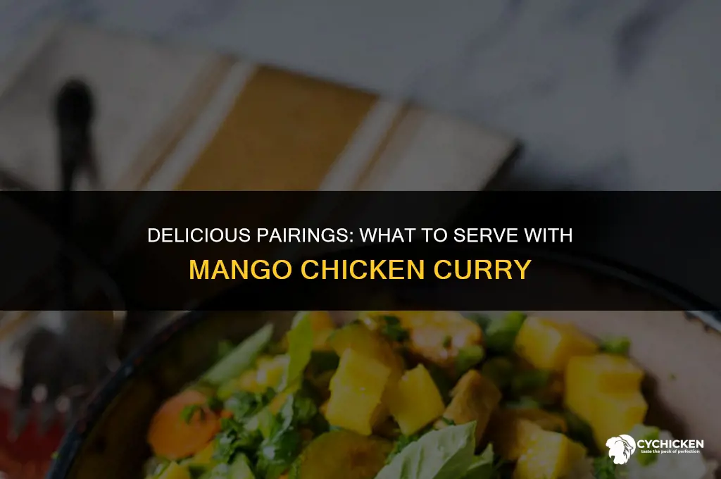 what to serve with mango chicken curry