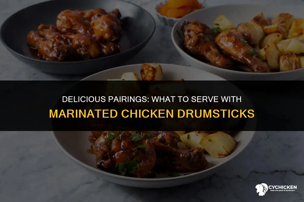what to serve with marinated chicken drumsticks