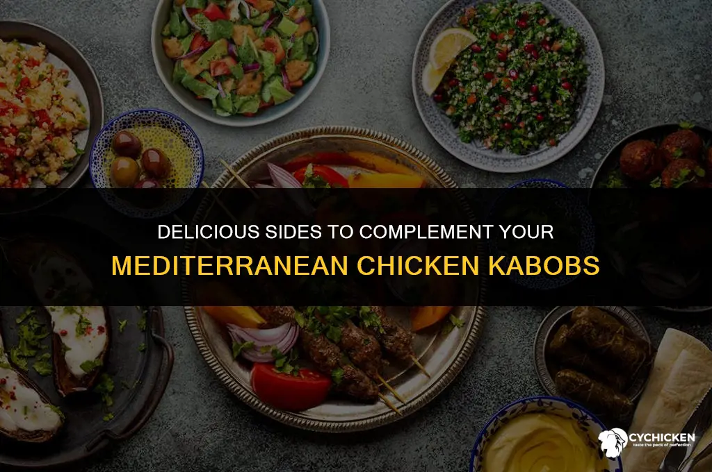 what to serve with mediterranean chicken kabobs