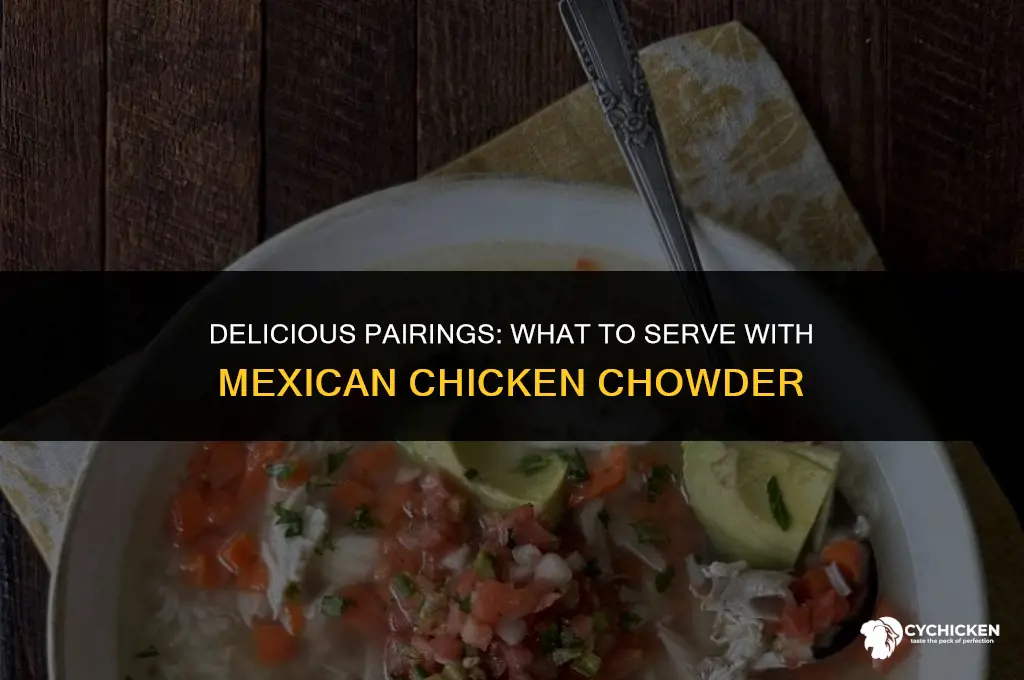 what to serve with mexican chicken chowder