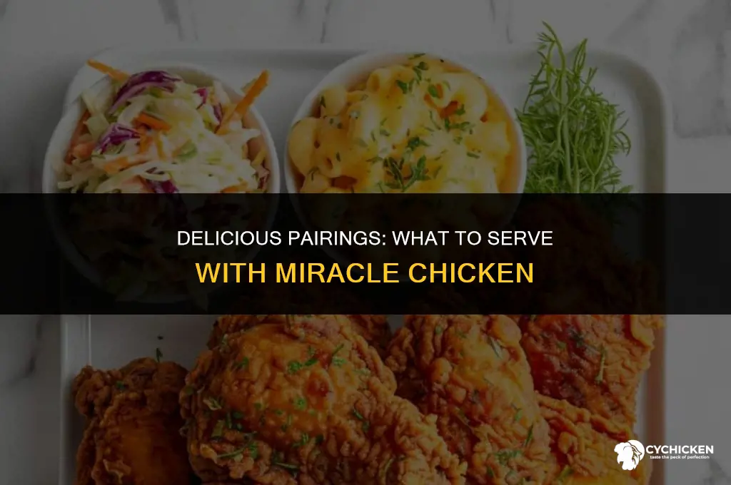 what to serve with miracle chicken