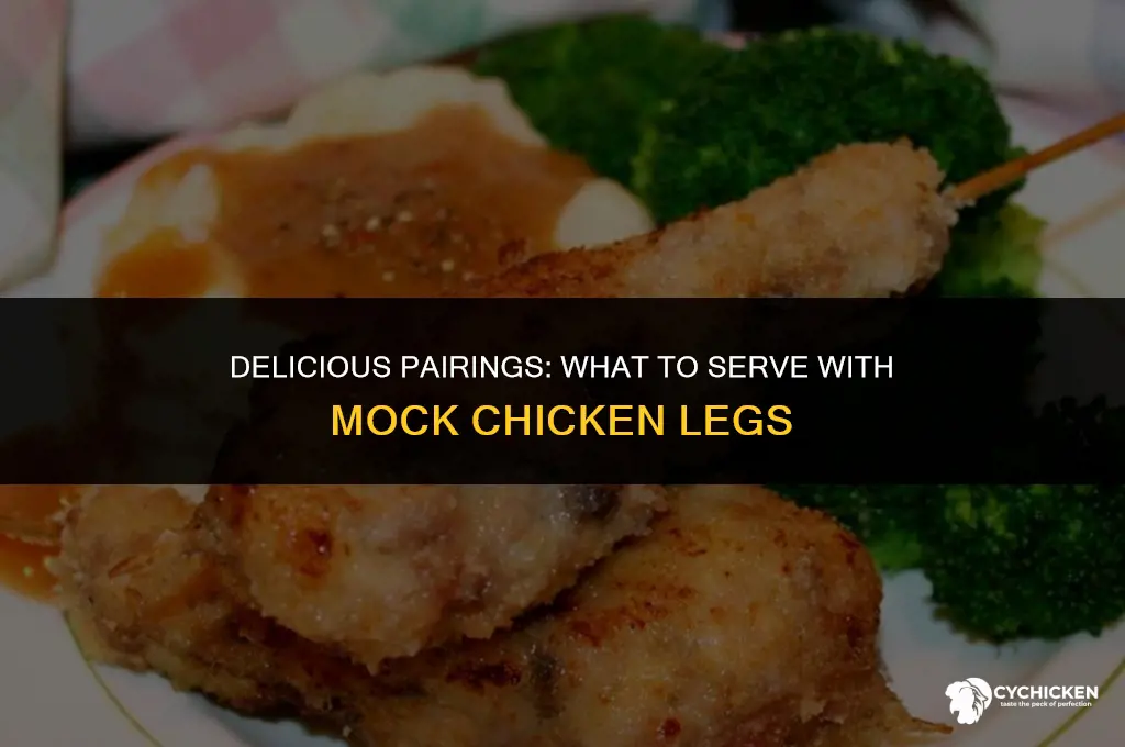 what to serve with mock chicken legs