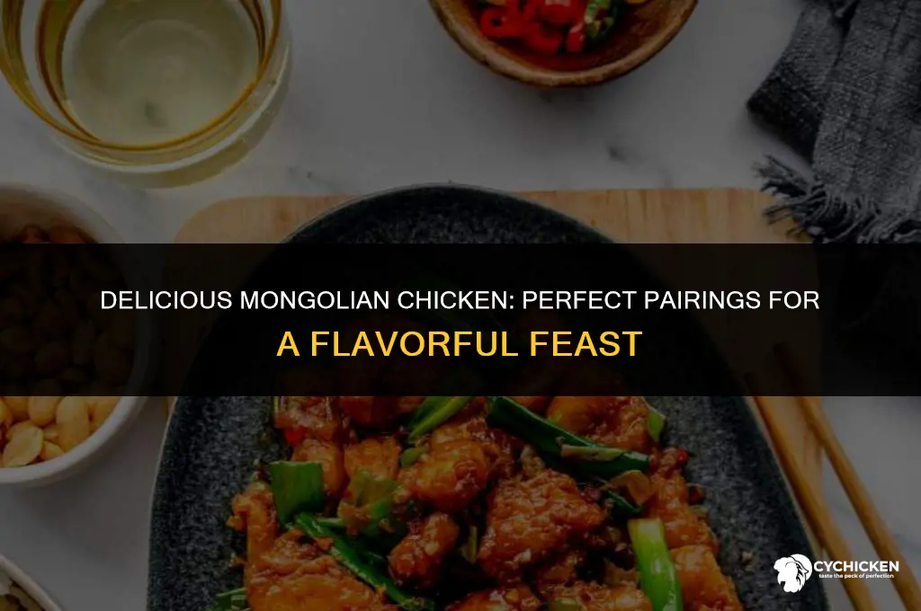 what to serve with mongolian chicken
