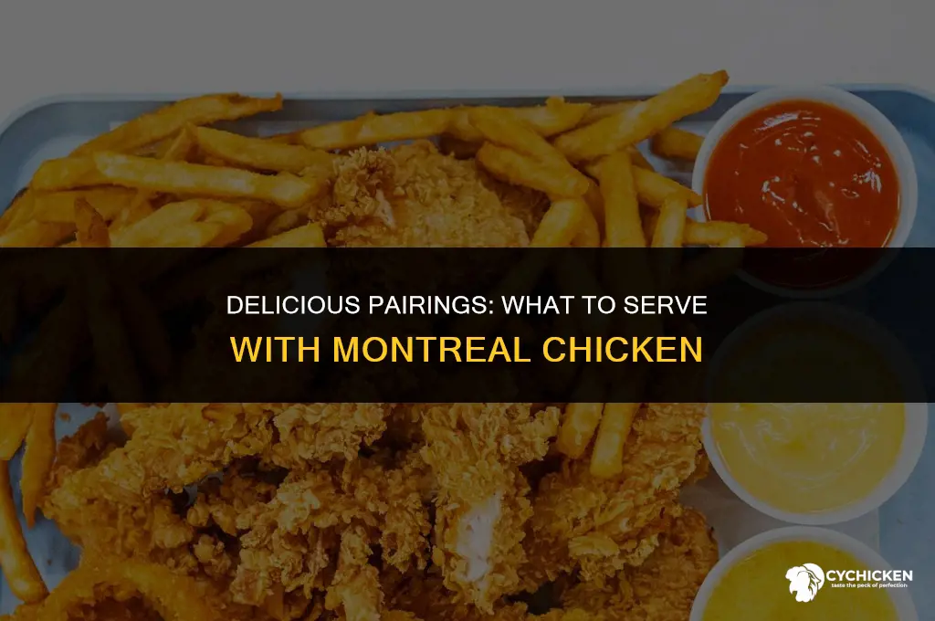 what to serve with montreal chicken
