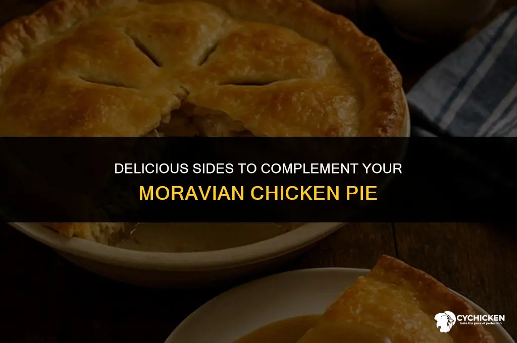 what to serve with moravian chicken pie