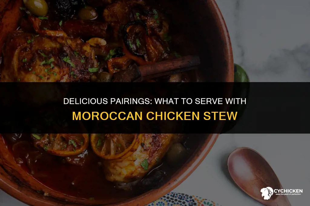 what to serve with moroccan chicken stew
