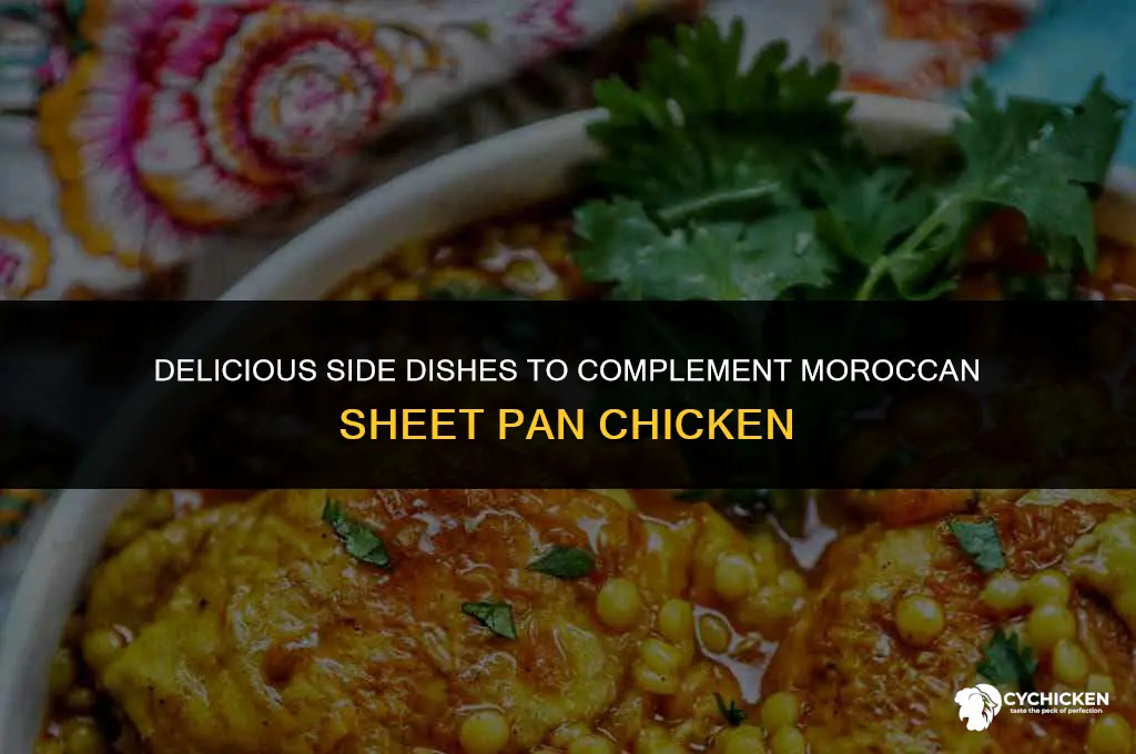 what to serve with moroccan sheet pan chicken